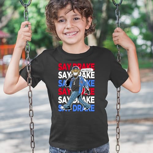 Say Drake Smiling Meme Mustard Youth T-Shirt, Soft Cotton, Graphic Tee2