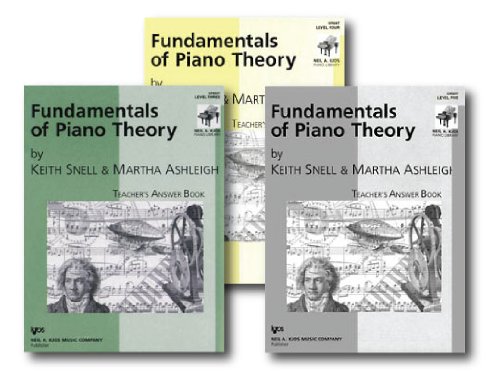 Kjos Piano Library - Fundamentals of Piano Theory - Three Book Set - Includes Level 3, Level 4, and Level 5      Sheet music