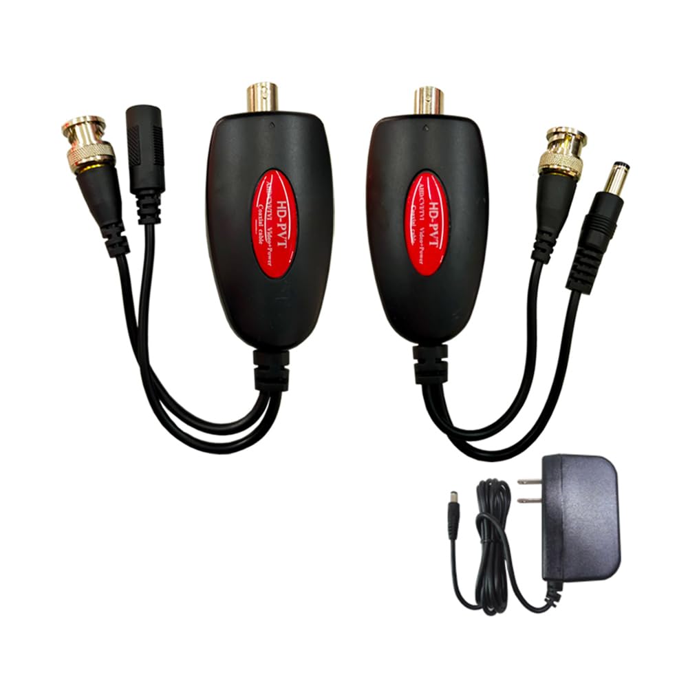 Amazon.co.jp: 防犯カメラ 映像 電源 ワンケーブルユニットと