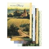 DaySpring Birthday Boxed Cards - Faithful Blessings 12 Count (62966)