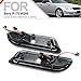 W208 LED Side Marker Light for 1997-2004 Be'nz SLK-Class R170 CLK-Class W208 Amber Full Front Bumper Sidemarker Lamp Kit Left & Right OEM ‎A1708200721 A1708200821 Smoked Lens