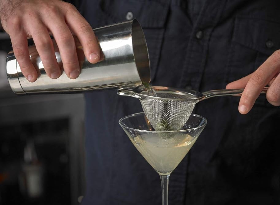 Boston Shaker Cocktail Lesté – Set 2 Timbales Acier Inoxydable 28oz + 18oz – Idéal Barman Pro Et Maison Tin On Tin Shaker