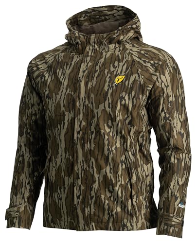 Image of SCENTBLOCKER Men's Lightweight Waterproof Breathable Camo Rain Jacket