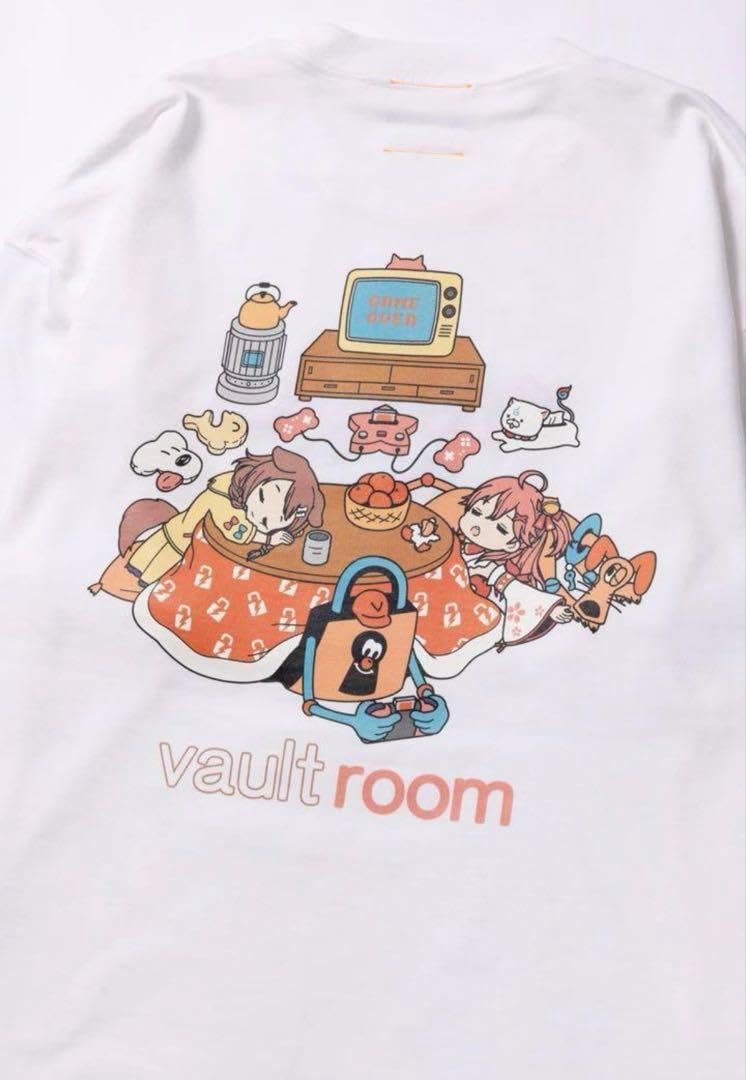 Vaultroom みっころねT サイズM vaultroom みっころね コラボTシャツ