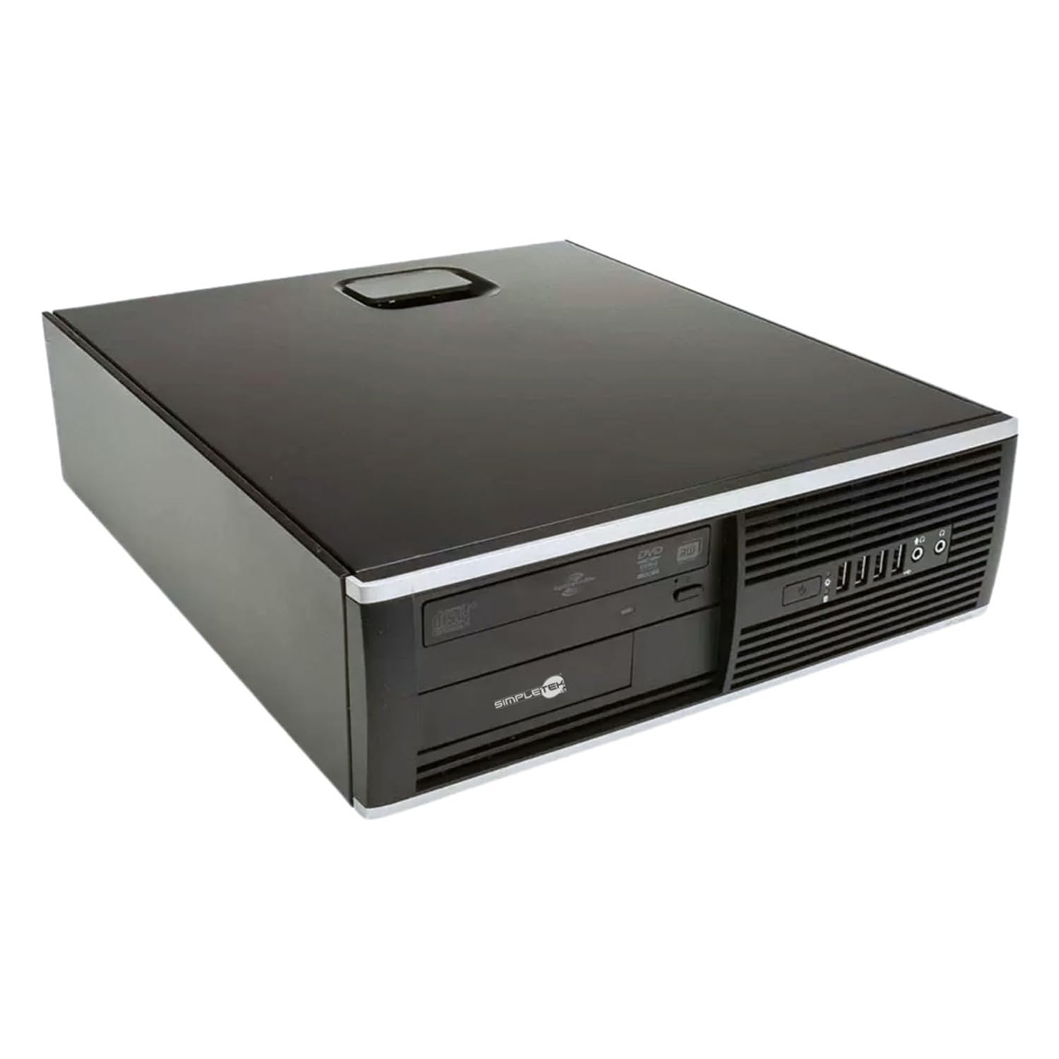 SIMPLETEK - Desktop-PC SFF | 16 GB RAM 2 TB SSD i7 | DVD-RW | Windows 11 Pro RS232 Seriell COM DP (Generalüberholt)