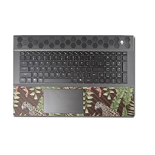 Image of MightySkins Carbon Fiber Skin Compatible with Alienware M18 R1 (2023) Full Wrap Kit - Tiger Jungle | Protective, Durable Textured Carbon Fiber Finish | Easy to Apply & Change Styles | Made in The USA