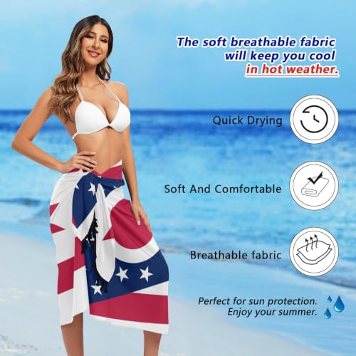 Bañador Ohio State mujer traje de baño bandera Oh 7
