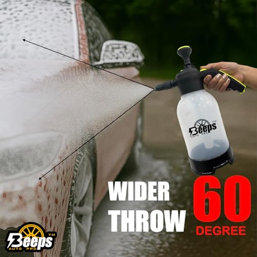 Image of Beeps Auto Pro Car Cleaning Kit - 200ML Premium Car Shampoo with Foam Sprayer for Complete Auto Detailing & Car Care Solution