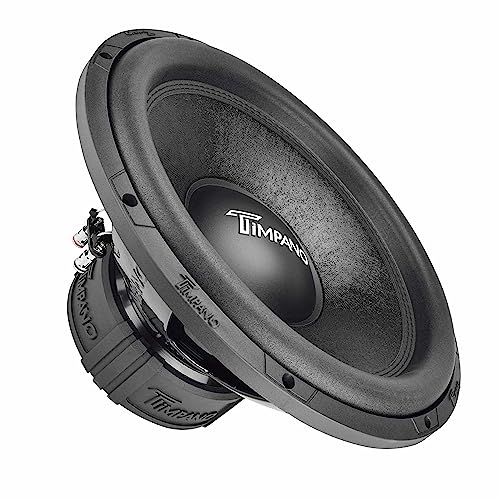 Subwoofer per da da auto D4 da 15 1600 Watt Max Power Dual 4 Ohm 15 Xmax TPT-T1500-15 D4 bobina vocale da 2.6 doppio magnete impilato per sistemi audio da da auto singolo