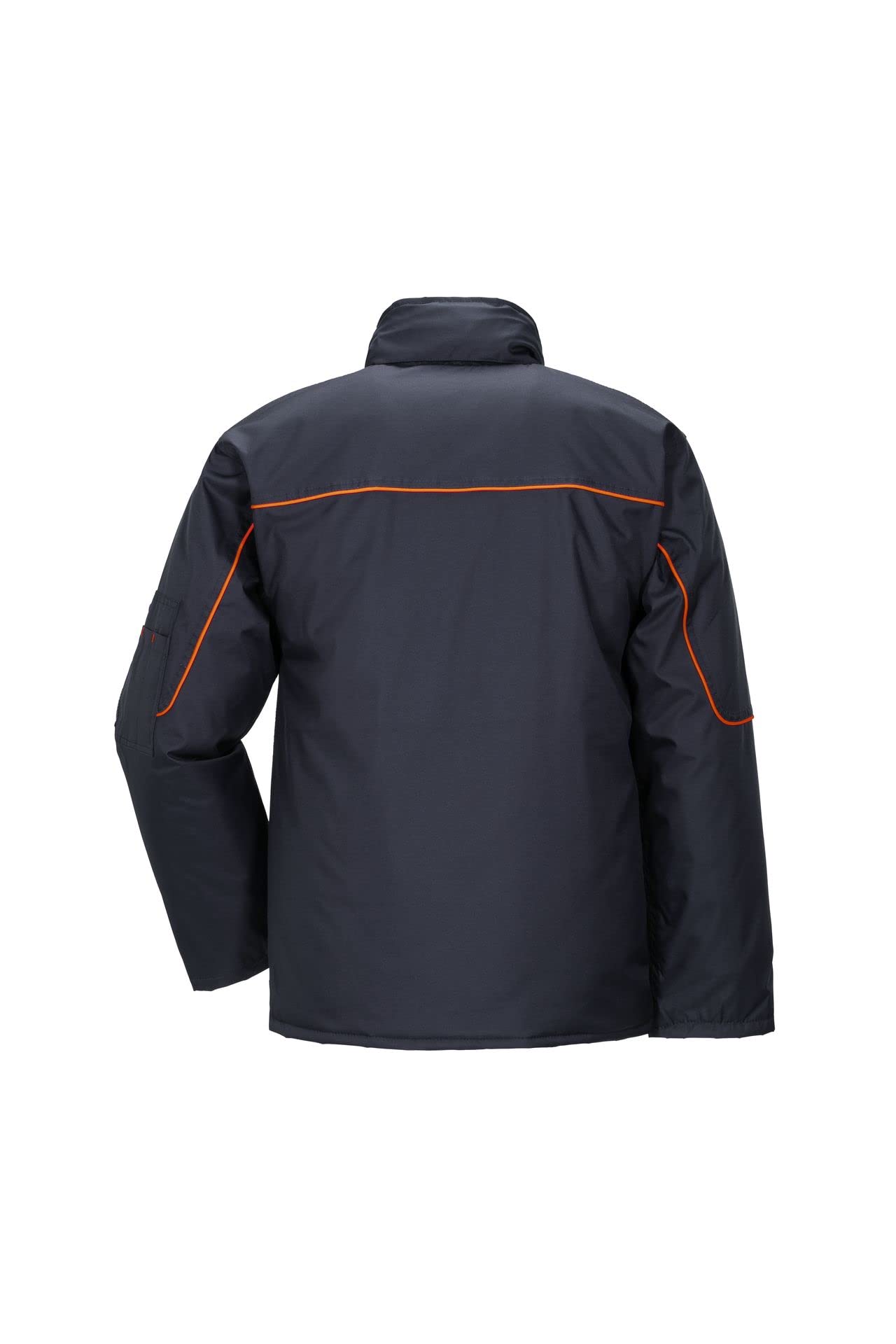 Planam 3536056 Outdoor Piper Jacke, Marine/Orange, Größe XL