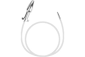 Metal Bullet Threaded Urethral Penis Plug Anal Plug