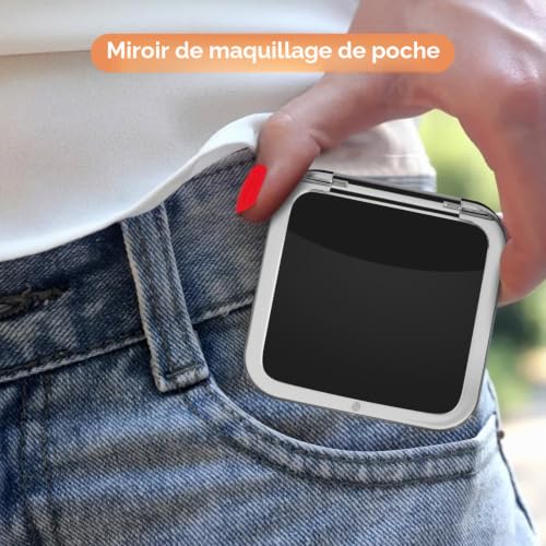 Miroir grossissant 15X de poche pour voir les moindres détails sans fatigue visuelle - 8