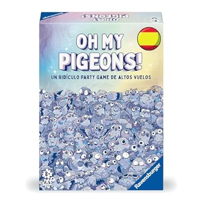 Ravensburger - Oh My Pigeons | Juego De Mesa para Toda La Familia | Niños A Partir De 8 Años | Juegos De Cartas | 2-5 Jugadores | Regalo Niño 8 Años