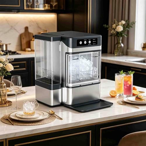 Fabricadora de hielo portátil automática con gran capacidad miniatura 1