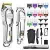 Hatteker Hair Clipper for Men IPX7 Waterproof Cordless Barber Clipper for Hair Cutting Kit with T-Blade Trimmer Beard…