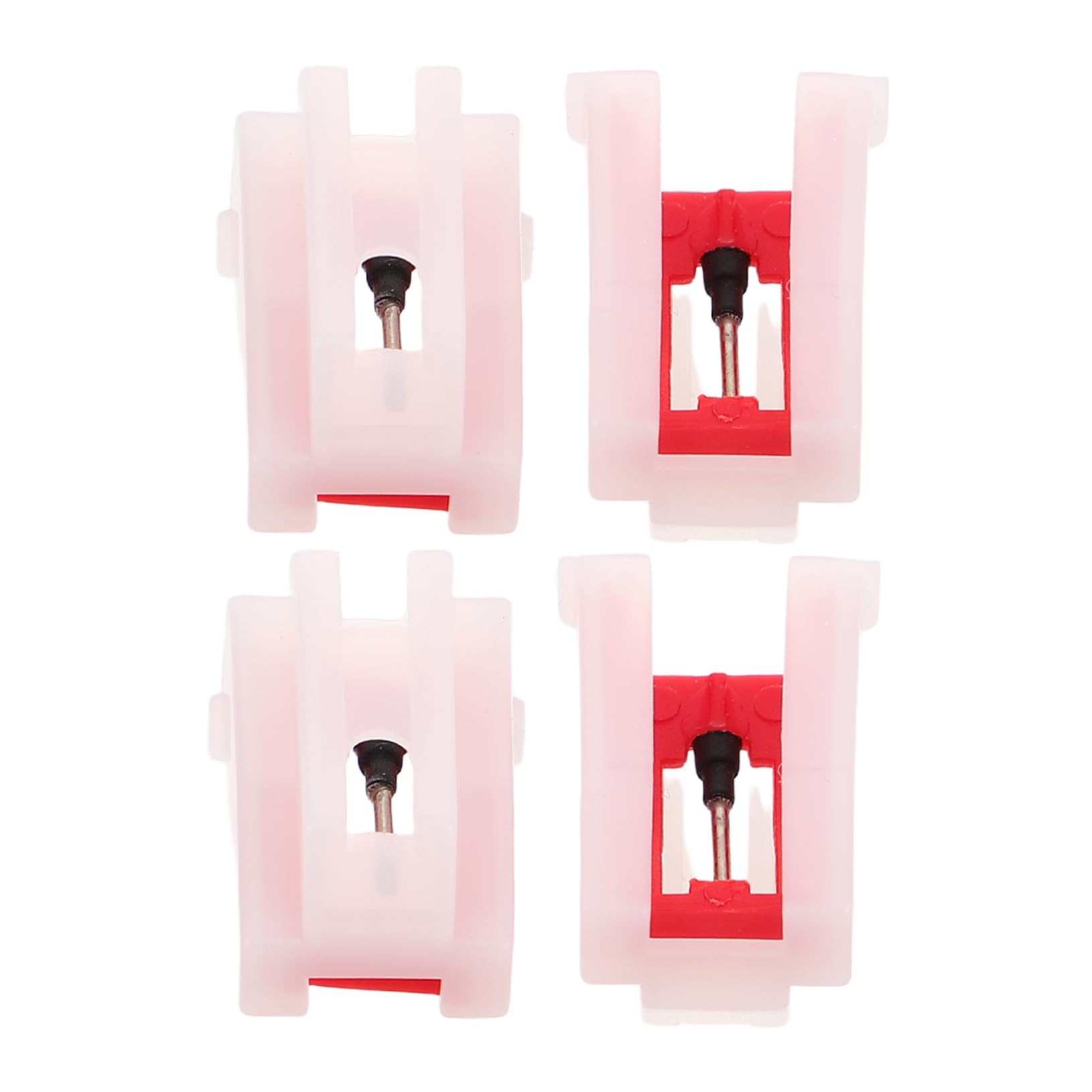 ULDIGI Vintage Record Player Needle 4pcs Replacement Stylus Turntable Needles for Universal Compatibility