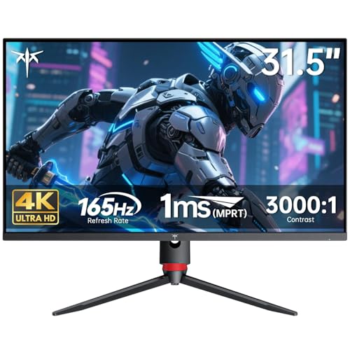 KTC 32 Inch 4K Gaming Monitor, 165Hz UHD (3840x2160P) Fast IPS