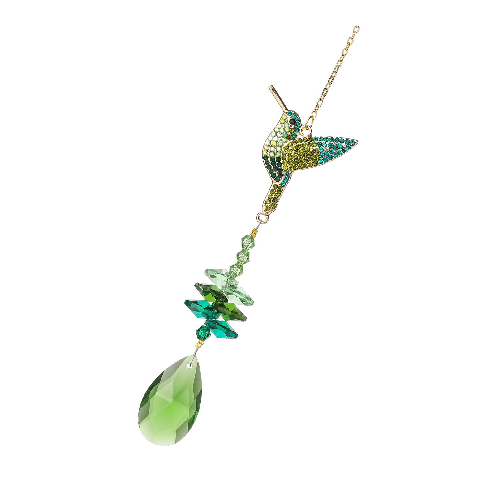 Crystal Suncatchers for Window Hanging Sun Catchers with Chain Rainbows Maker Crystal Prisms Decors for Garden Ornament Crystals Prism Rainbows Maker
