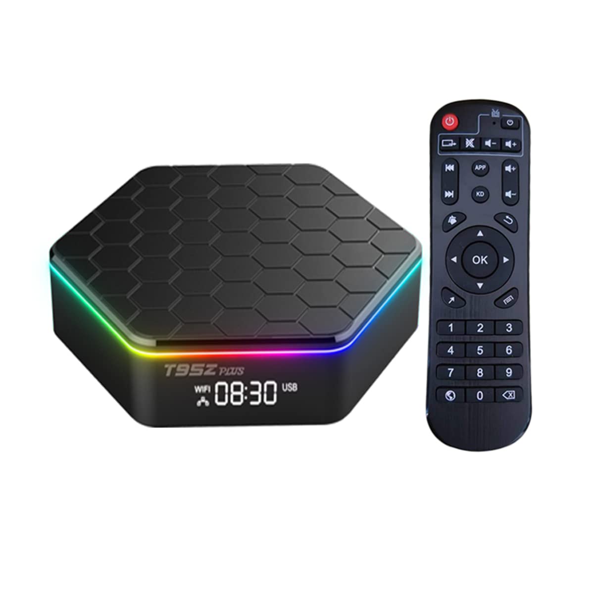 T95Z Plus Android 12.0 Smart TV Box HD 6K Multifunction Player 2.4G & 5G WiFi 16GB 32GB 64GB Quad Core Smart Android TV Box (2GB+16GB)