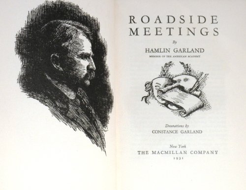Roadside Meetings. 1930. B00166AAT8 Book Cover