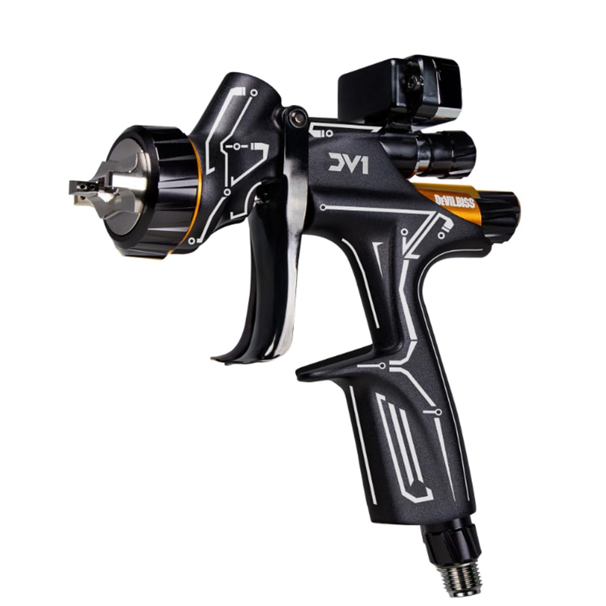 DeVilbiss DEV905912 DV1 Clearcoat Circuit Design Spray Gun