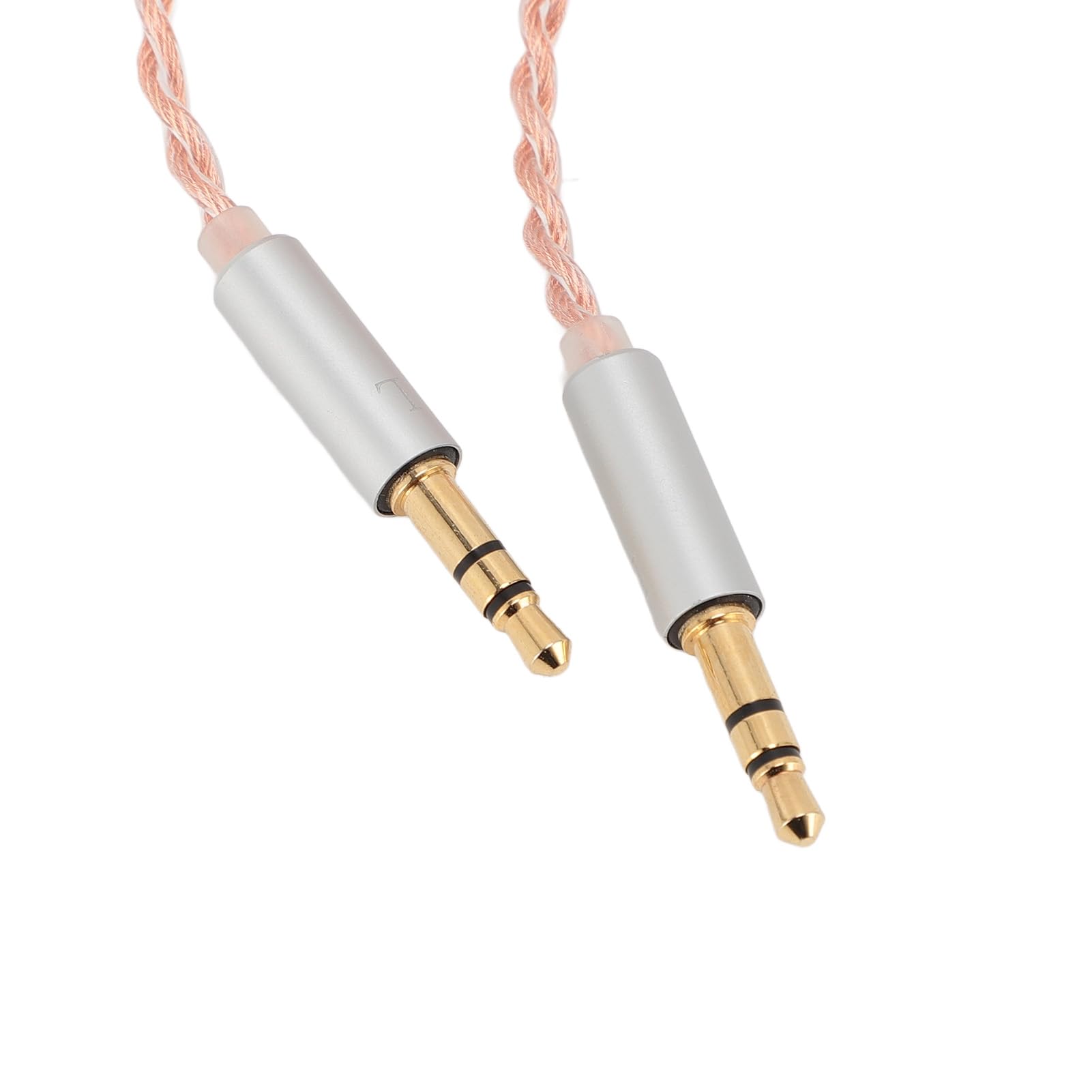 Goshyda Cavo Sdoppiatore per Cuffie, Cavo Sdoppiatore a Y per Microfono, Cavo Sdoppiatore a Y per Cuffie da 49,21 Pollici per Computer Doppio Cavo Adattatore per Cuffie da 3,5 Mm Maschio