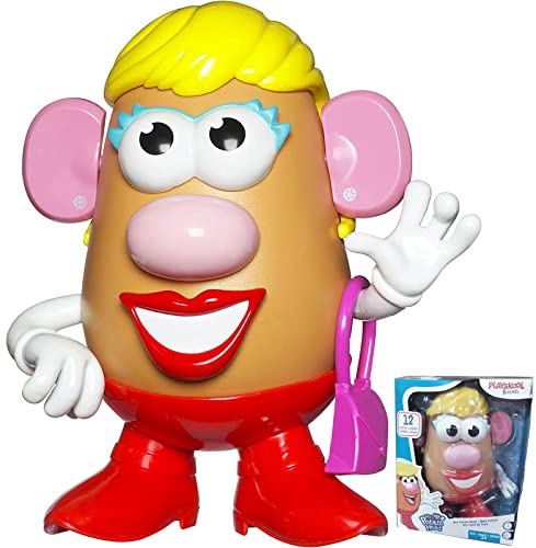 Mrs Potato Head Action Figure Toys for Kis 3+, 12 Parts and Pieces for Assemble