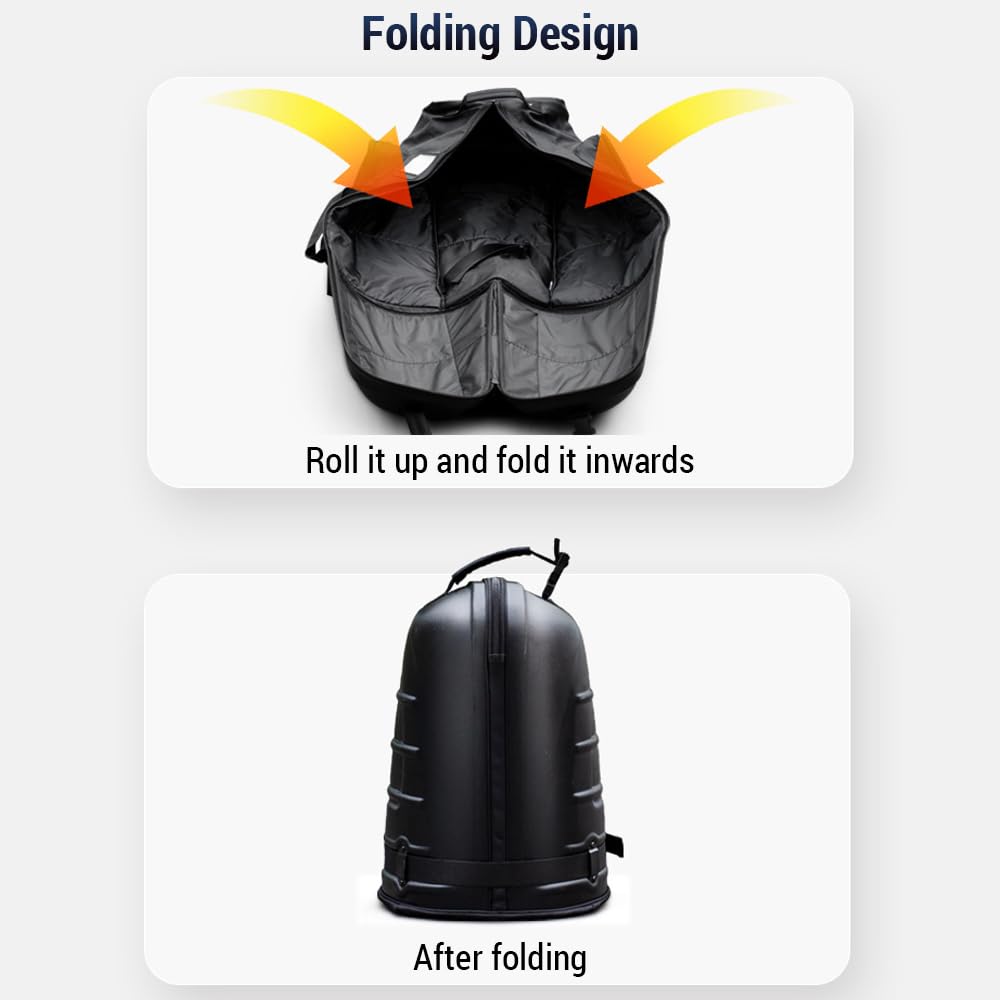 Bolso Plegable de la aviación del Golf de los Bolsos del Viaje del Golf con Las Ruedas reforzadas y el Top rígido del Estuche