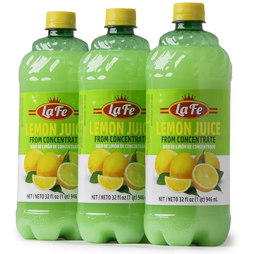 La Fe 100% Lemon Juice 3 Pack