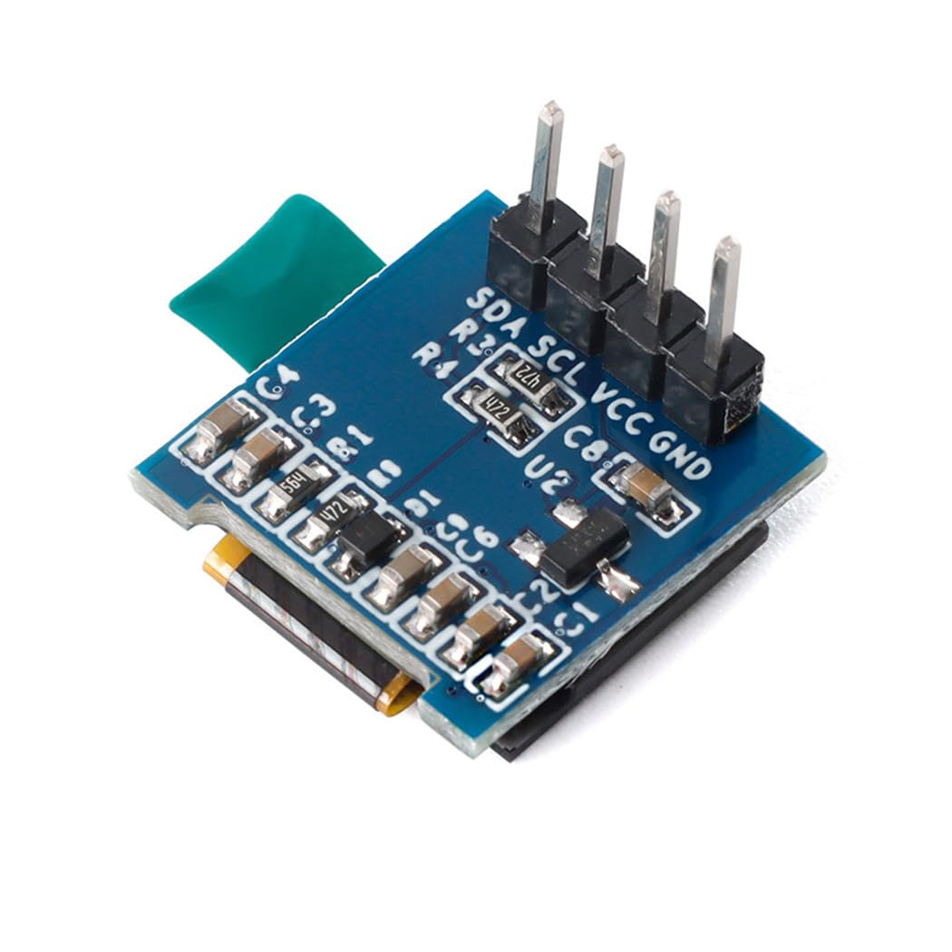 HiLetgo 2pcs 0.49" 64 * 32 OLED Display Module IIC I2C 64x32 0.49 Inch OLED LCD Screen Module 4 Pin Font Color White