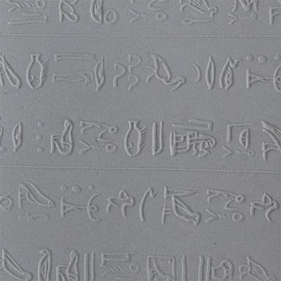 Cool Tools - Flexible Mega Tile - Hieroglyphics Fineline- 9.25