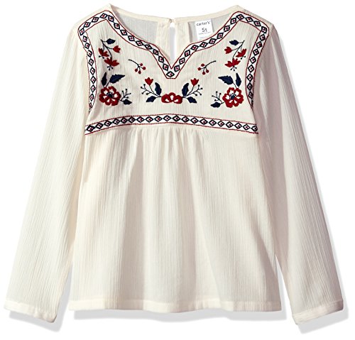 Image of Carter's Girls Woven Fashion Top