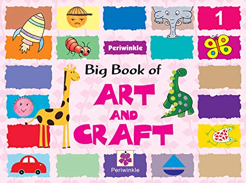 Periwinkle Big Book of Art and Craft - 1 with FREE craft papers and other materials. 4-7 years