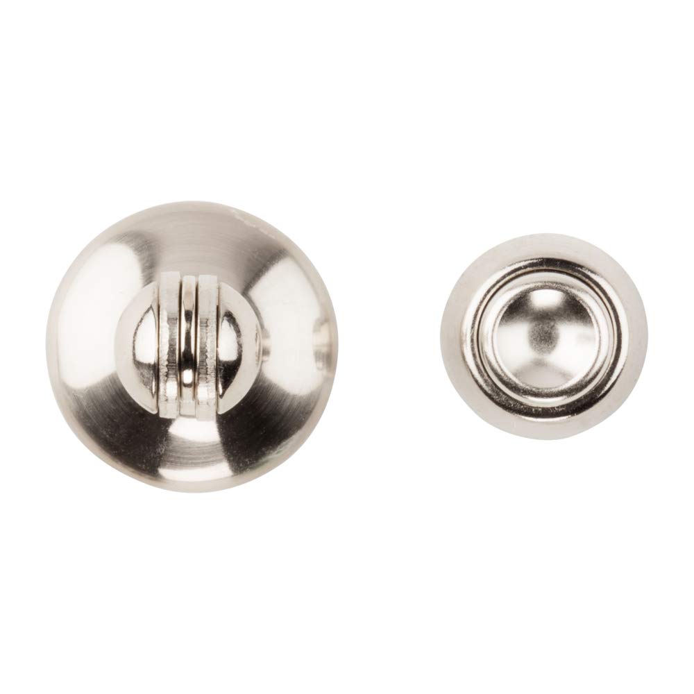 National Hardware N328-195 V244 Magnetic Rigid Door Stop in Satin Nickel, 3 Inch - Image 2
