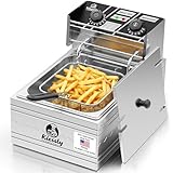 ✅【Performances exceptionnelles】 : La friteuse de 1 700 W offre des performances optimales et une chauffe rapide, vous permettant de préparer vos aliments frits préférés en un rien de temps. Grâce à sa puissance élevée, cette friteuse électrique chauffe rapidement et maintient une température constante pour des résultats parfaitement croustillants à chaque utilisation. Sa capacité est de 10 litres.