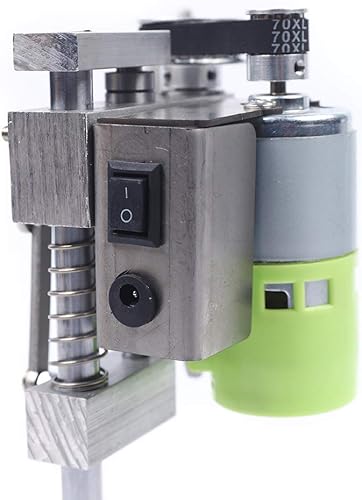 Miniatura 5 de SHZICMY Mini máquina de perforación de precisión de perforación de sobremesa, mini prensa de taladro de bricolaje para máquina de perforación de