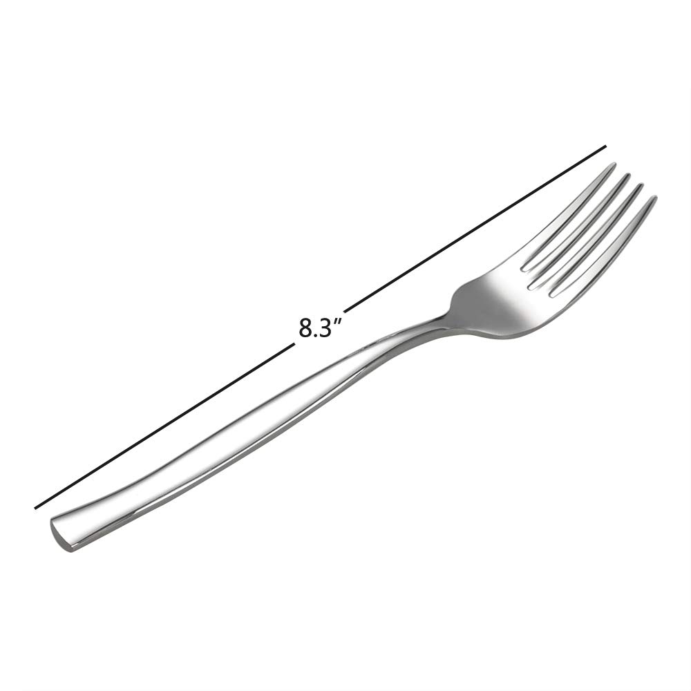 Idotry 12-Piece Stainless Steel Dinner Forks — Amazon image 3