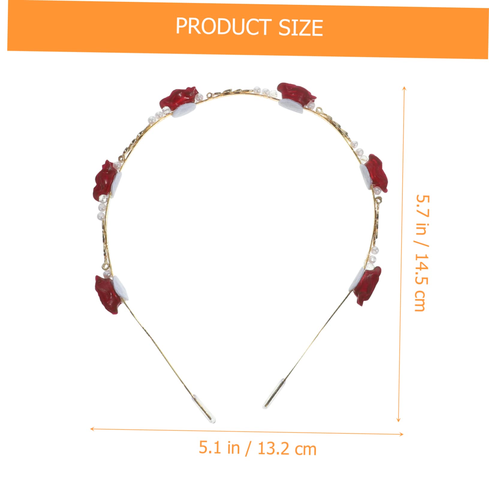 FRCOLOR 5sets Mädchen Haar Zubehör Stirnband Strass Haarband Für Hochzeit 2 Stücke * 5