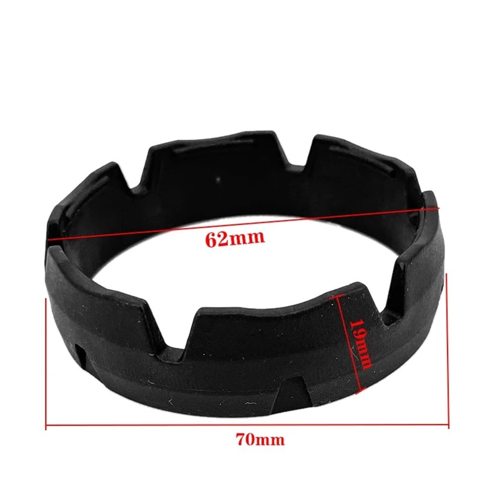 Uniwersalne akcesoria motocyklowe amortyzator przedni widelec podkładka przeciwzużyciowa pierścień ochronny pasuje do KTM SX SXF EXC XC SMR 125-690(1 pair red)