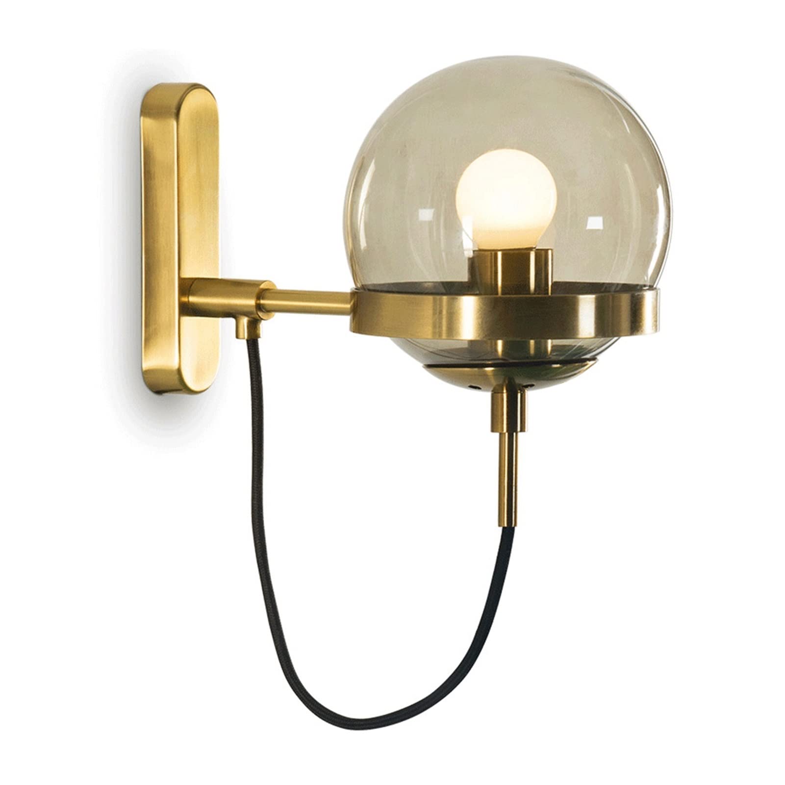 HYJAUSXB Modern Wall Mount Lamp, Northern Europe Continental Led Stairway Lamp Bedside Light Bedroom Aisle Living Room Simple Balloon Sconce Lantern Beds