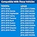 Gas Cap, Fuel Cap For 2014-2021 Toyota Tundra Camry Rav4 Corolla Tacoma Venza Sienna Highlander Avalon Sequioa & Lexus CT200h UX200 NX200t NX300 NX300h ES300h ES350 LC500 LS500,77300-07030 77300-53030