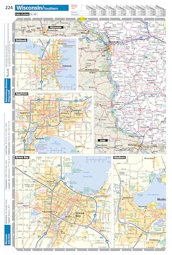 Rand Mcnally 9780528027598 Large Scale Road Atlas 2025 thumb #9