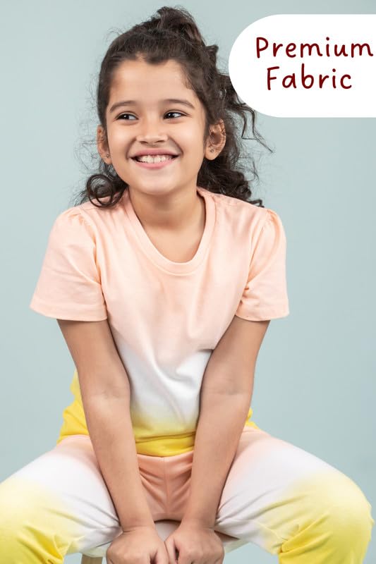 Image of Tweeny Mini Kids Girls Pure Cotton Tie Dye Sleepwear