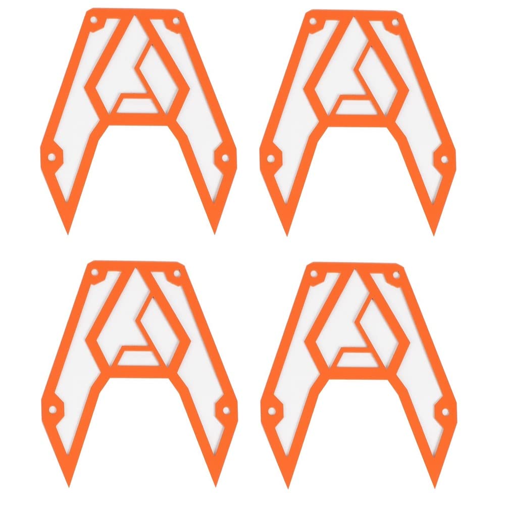 Assault Industries101005SM0607 Orange 1.875" B2 Bomber Bezel Set
