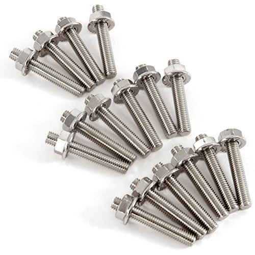 Red Hound Auto Stainless Steel Exhaust Manifold 16 Stud Kit Compatible with Ford F-150 F-250 F-350 4.6L 5.4L Engines - Thumbnail 3
