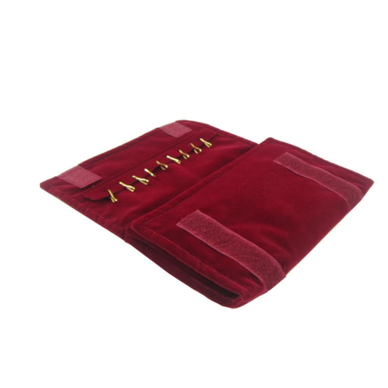 TOVINANNA Travel Jewelry Bag Lint- Jewelry Storage Pouch Compact Roller Organizer for Women for Rings Earrings Bracelets