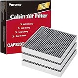 Puroma Cabin Air Filter with Activated Carbon, Replacement for CF12820, Compatible with Hyundai