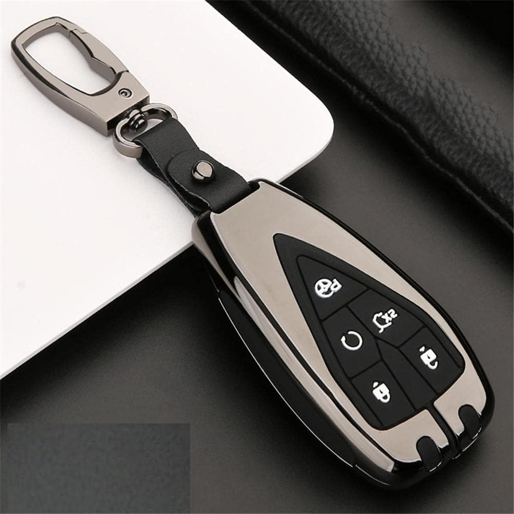 SAXTZDS Zinc Alloy car Key case Key Cover,Fit for Changan CS35PLUS CS55PLUS CS75PLUS 2019-2020 Accessories