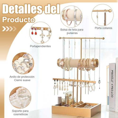 Reviews de Organizadores de joyas - 5 favoritos. 3 Organizadores de joyas marca Occewoker (3)