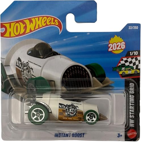 Hot Wheels Instant Boost 1:64 Carro Modelo JJH31 Mattel miniatura 1